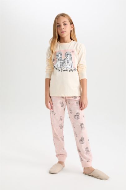 Pyjama imprimé Frozen à coupe régulière pour Fille