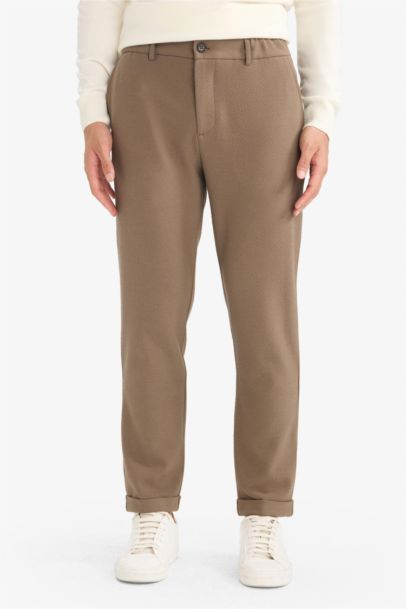 بنطلون مجعد جوجر فيت