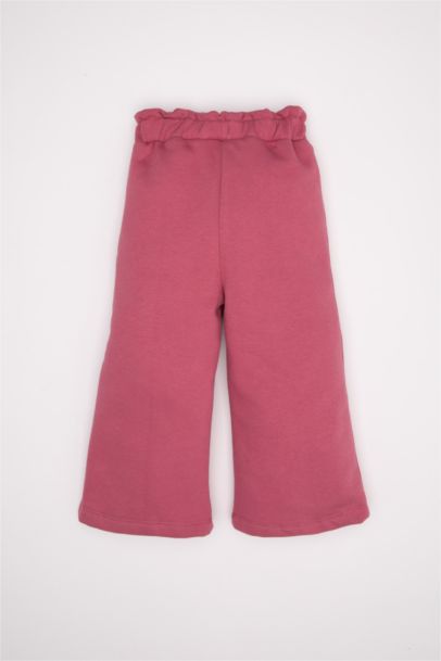 Jogging avec poche et étiquette tissée pour bébé Fille