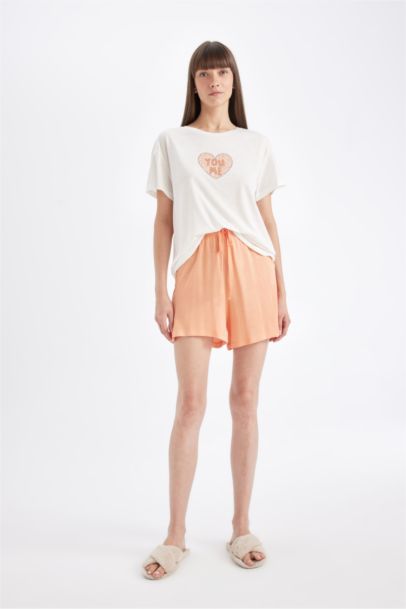 Pyjama en viscose à Coupe régulière de Fall in Love