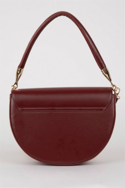 Faux Leather Hand Bag