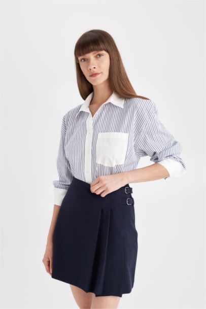 Normal Waist Mini Skirt