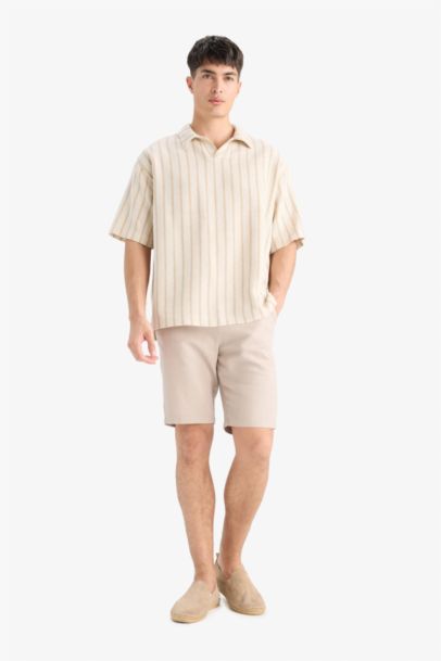 %100 Pamuk Bermuda Şort