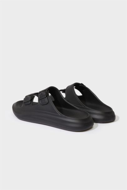 Erkek Düz Taban Çift Bantlı Eva Terlik