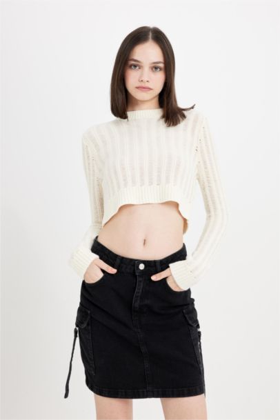 Fashion Fit Denim Mini Skirt