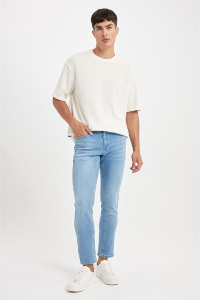 Jean Coupe slim à taille normale