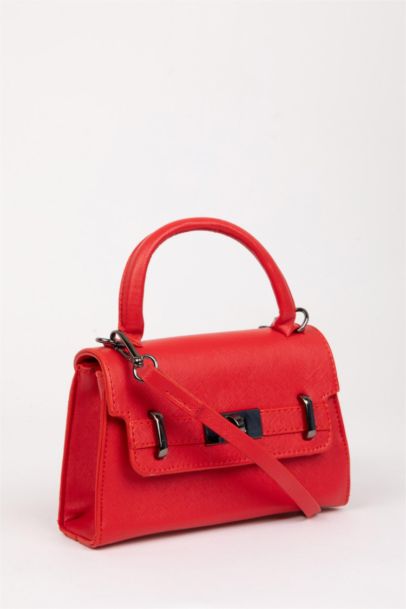 Woman Faux Leather Handbag