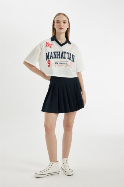 تيشيرت نص كم واسع