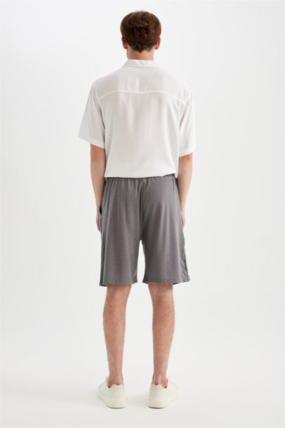 Short Bermuda en Jersey à coupe Relax