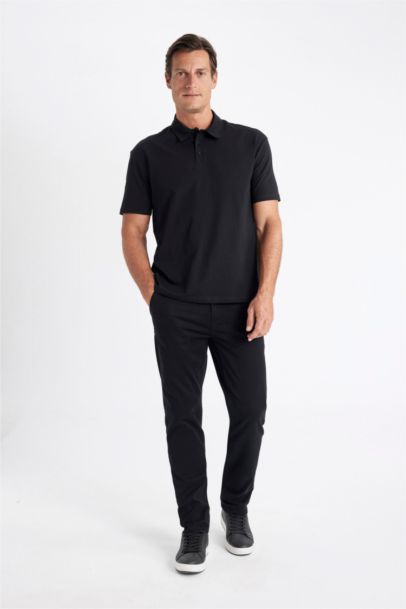 تيشيرت بولو نص كم قصة عادية