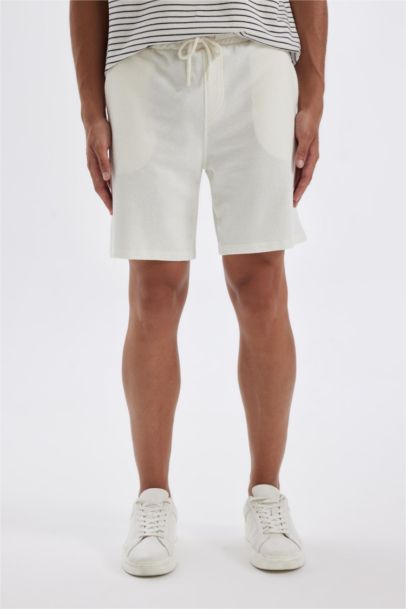 Regular Fit Jacquard Shorts