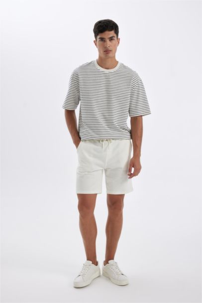 Regular Fit Jacquard Shorts