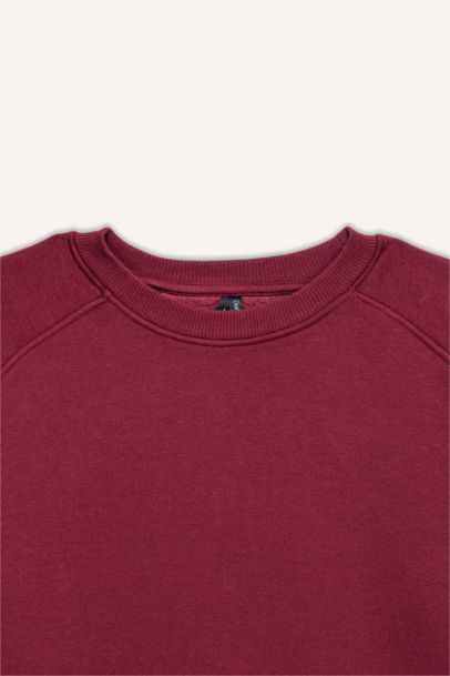 Oversize Fit Basic Sweatshirt