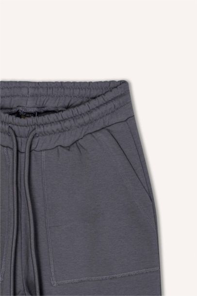 Standard Fit Thick Fabric Joggers