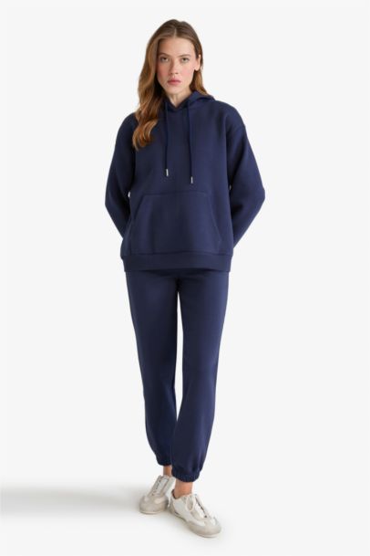 Jogger Fit Thick Fabric Trousers