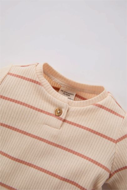 Baby Girl Striped Top Bottom 2 Piece Set