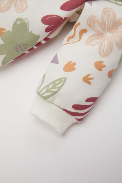 Girl Floral Sweatshirt Bottom 2 Piece Set