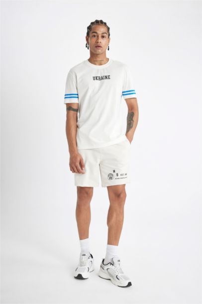 تيشيرت رياضي  قصة عادية من DeFactoFit