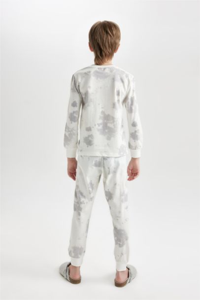 طقم بيجاما اولادي رمادي قصة عادية من مارفل - قطعتين