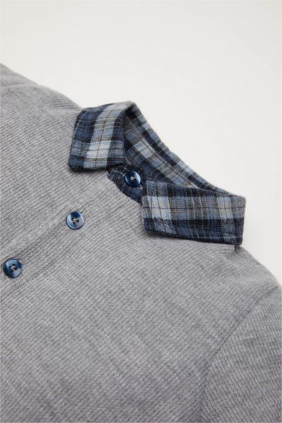 طقم بيبي اولادي قصة عادية قميص وبنطلون - قطعتين