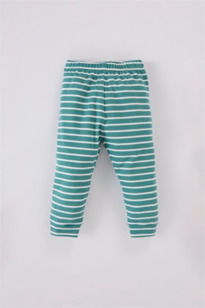 طقم بيجاما بيبي اولادي قصة عادية بطبعة عربية - قطعتين