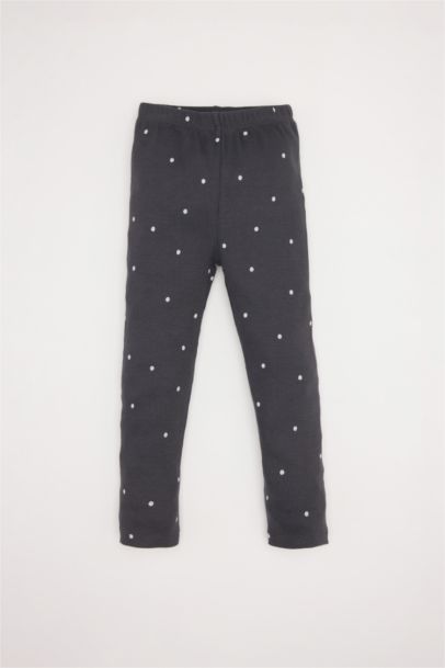 Baby Girl Ribbed Top Bottom 2 Piece Pajama Set