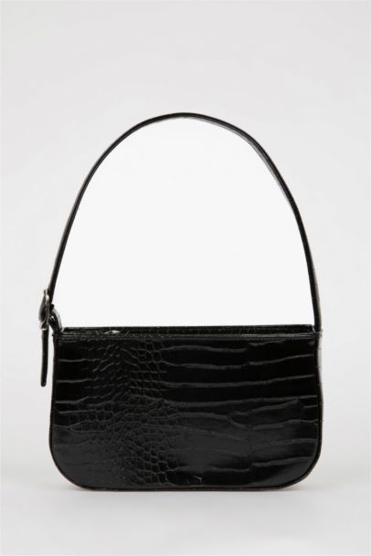 Woman Faux Leather Shoulder Bag