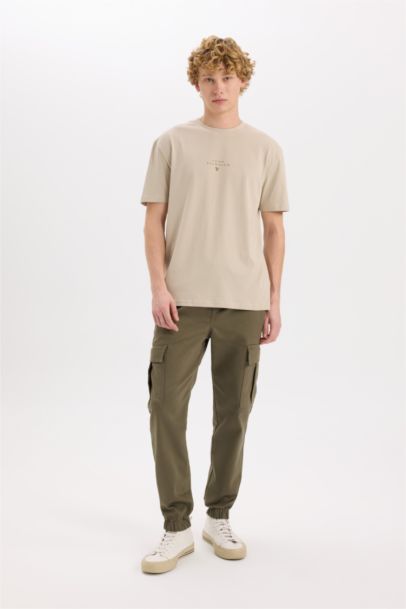 %100 Pamuk Vikings Valhalla Regular Fit Bisiklet Yaka Kısa Kollu Tişört