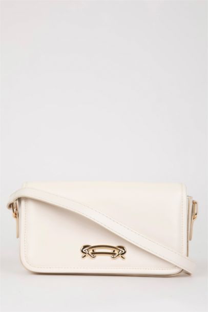 Faux Leather Crossbody Bag