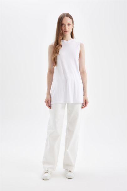 Lot de 2 T-shirts basiques sans manches Coupe régulière