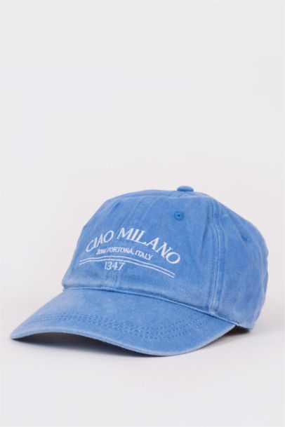 Woman Cotton Denim Cap