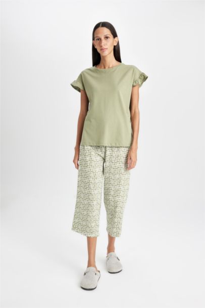 Regular Fit 2 Piece Pajama Set