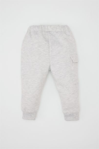 Pantalon de survêtement imprimé à taille élastique pour Bébé Garçon