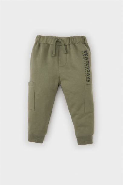 Pantalon à coupe régulière et bande élastique