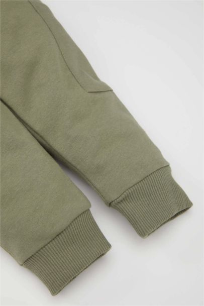 Pantalon à coupe régulière et bande élastique