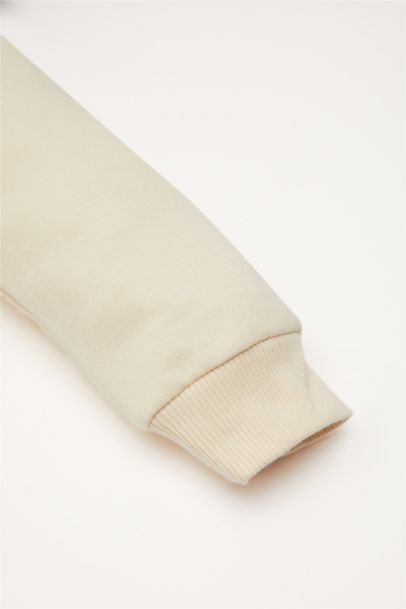 Baby Boy Printed Hooded Sweatshirt Jogger Sweatpants 2 Piece Set