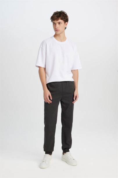 Regular Jogger Gabardine Trousers