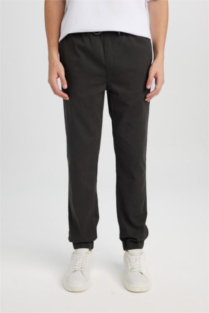 Regular Jogger Gabardine Trousers