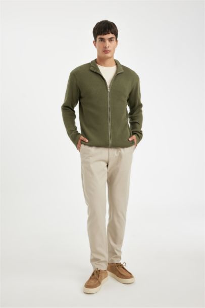 jogger Super Skinny Hem Cotton Trousers