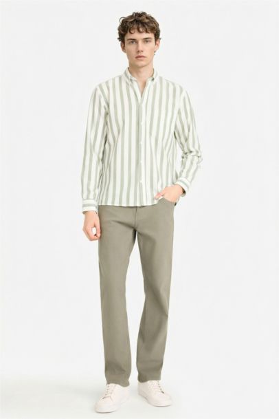 Рубашка в полоску из 100% хлопка