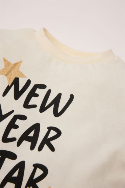 Сәби Қыз велосипед мойыны слоган ұзын жеңді Ұзын жеңді футболка