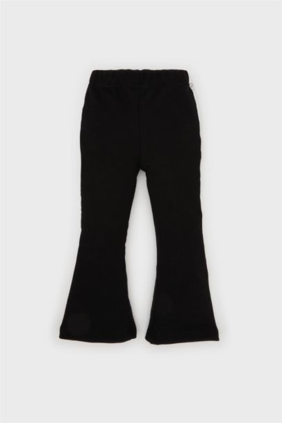 سروال ضيق برجل واسع بساق مطاطي