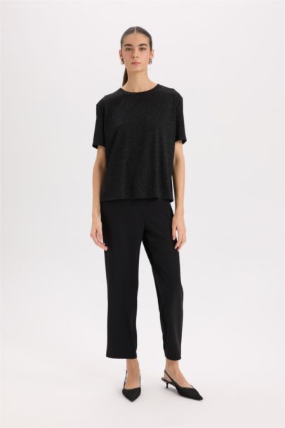 Relax Fit Crew Neck Short Sleeve T-Shirt