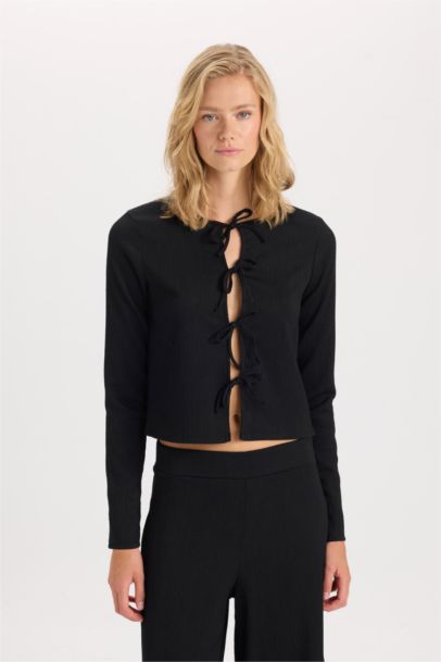 Regular Fit Crew Neck Long Sleeve T-Shirt