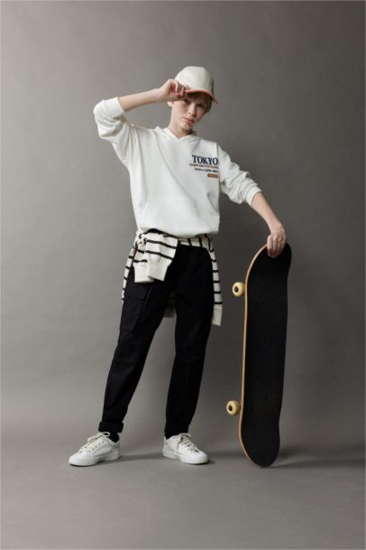 بنطلون كارجو اولادي جوجر بجيب