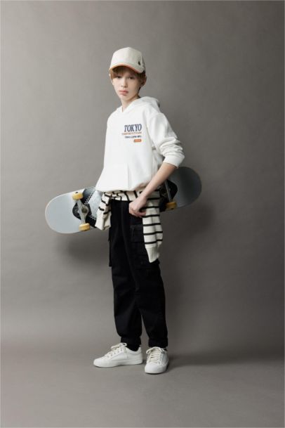 بنطلون كارجو اولادي جوجر بجيب