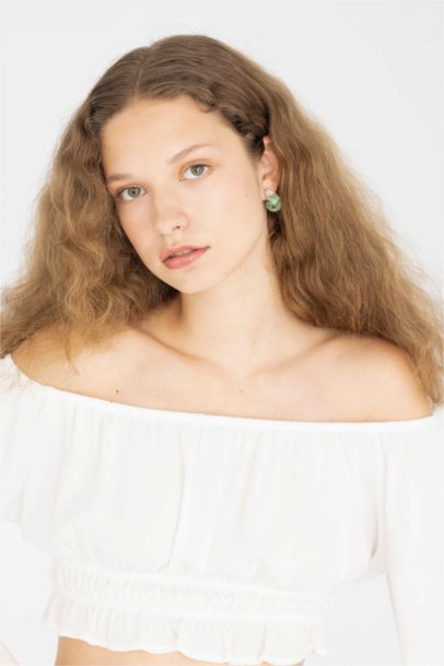 Woman 2 Piece Drop Earrings