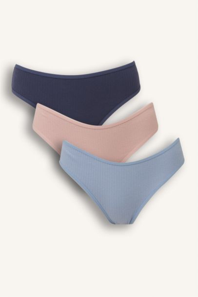 Fall in Love Ribbed 3 Piece Panties