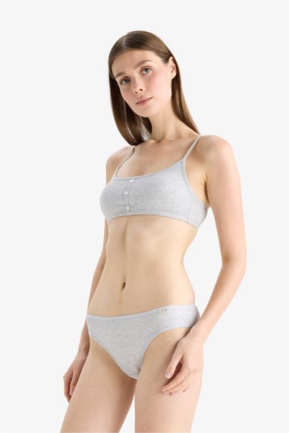 Ribana 3'lü Askılı Brief Külot-Fall in Love