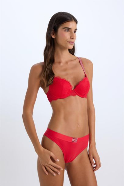 حمالة الصدر بوش اب بالدانتيل بوش أب